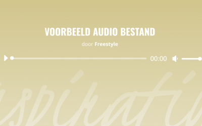 Podcast: Voorbeeld freestyle